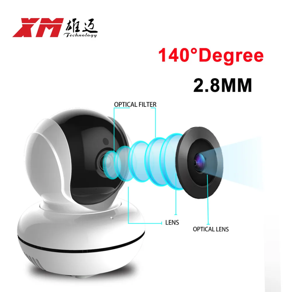 WI-FI 1920*1080 P 2.0MP IP Камера панорамирования/наклона Ночное Видение безопасности P2P CCTV