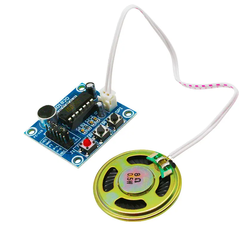 Записывающий голосовой модуль Glyduino ISD1820 голосовая запись звуковой сделай сам