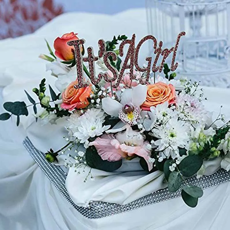 Это мальчик девочка кекс торт Топпер Baby Shower новорожденных на день рождения вечерние Пол выявить мама, чтобы быть украшения пользу Синий Розовый