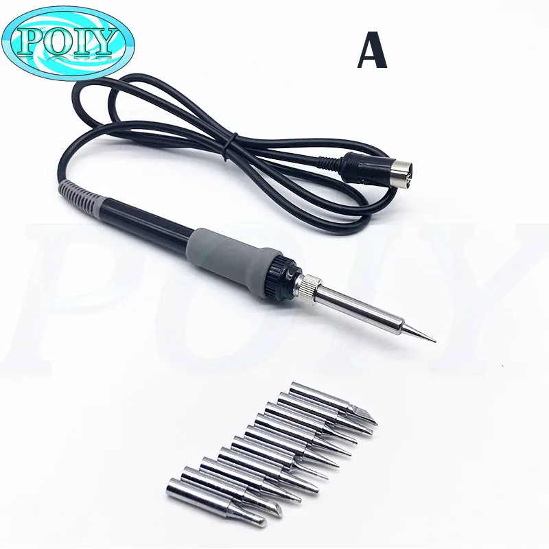 Fx-8801 FX8801 паяльник сменная ручка с 6 шт. наконечниками для HAKKO FX-888 FX-888D паяльная станция