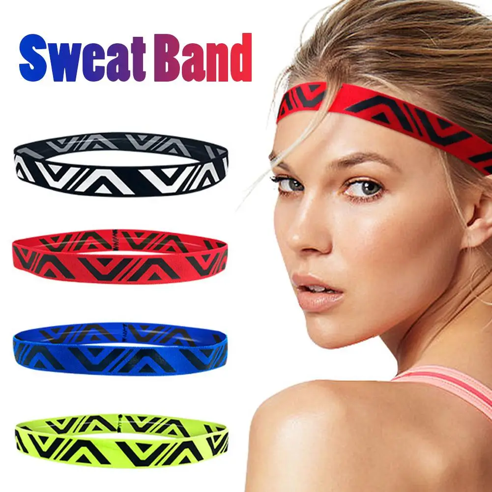 Шт. 1 шт. эластичные головы Sweatband мягкие Бег Йога Пот Группа для мужчин женщин