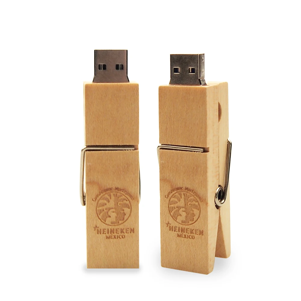 Деревянный зажим pendrive high-speed 128 МБ 4 ГБ 8 16 32 64 древесины USB флеш-накопитель memory stick U