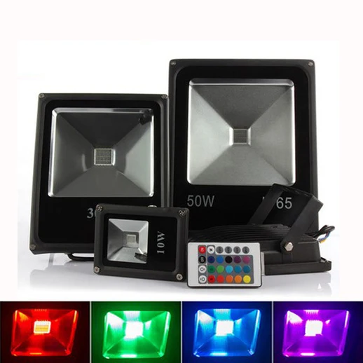 20 шт. светодиодный прожсветильник Тор RGB для улицы 10 Вт 30 50 Вт|Прожекторы| |