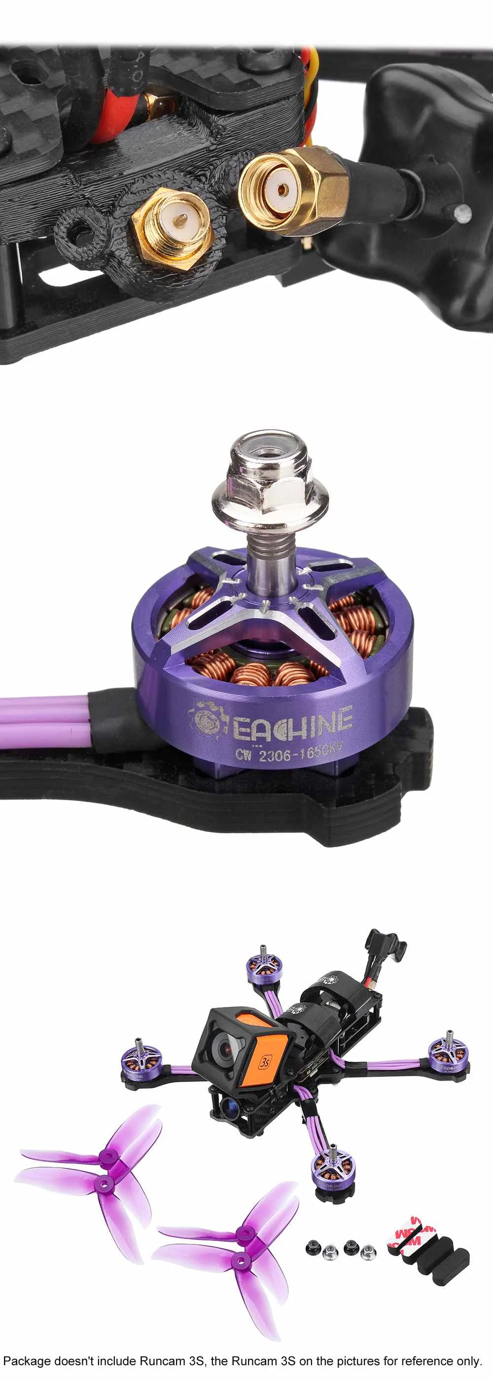 Eachine Wizard X220HV 6S FPV гоночный Дрон PNP W/F4 OSD 45A 40CH 600mW VTX Foxeer Arrow Mini Pro камера Bluetooth