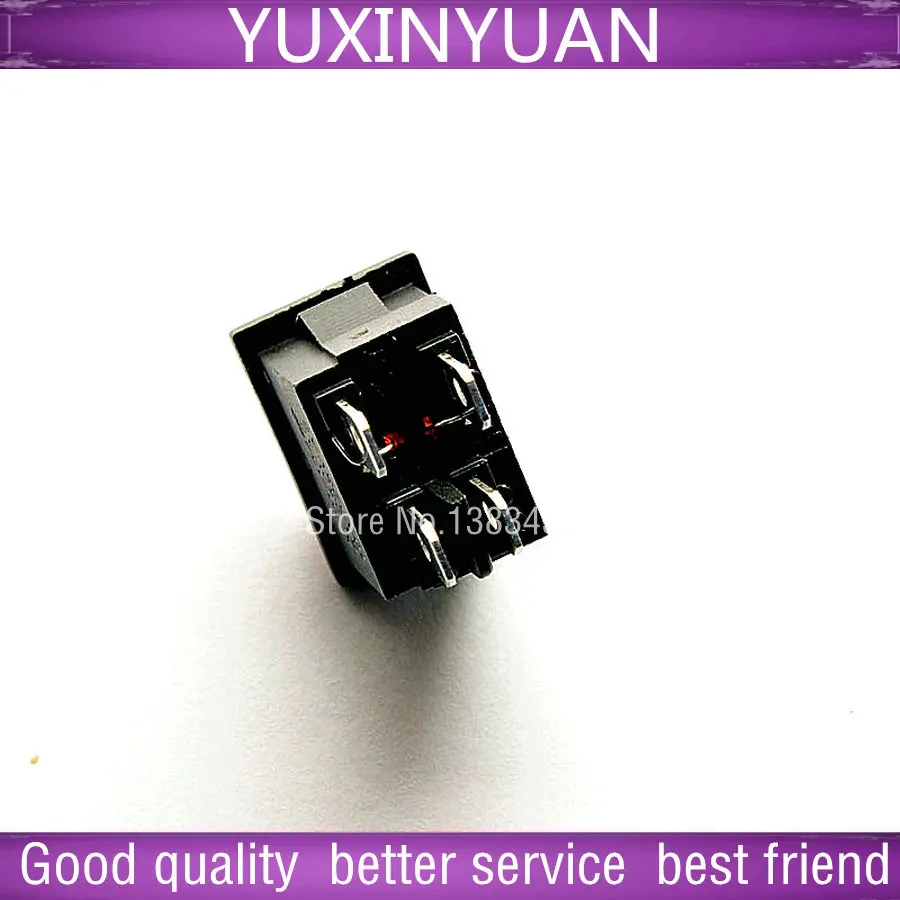 Выключатель типа корабля цвет красный 4 фута 2 файла с выключателем лампы 6 a/250 v 10