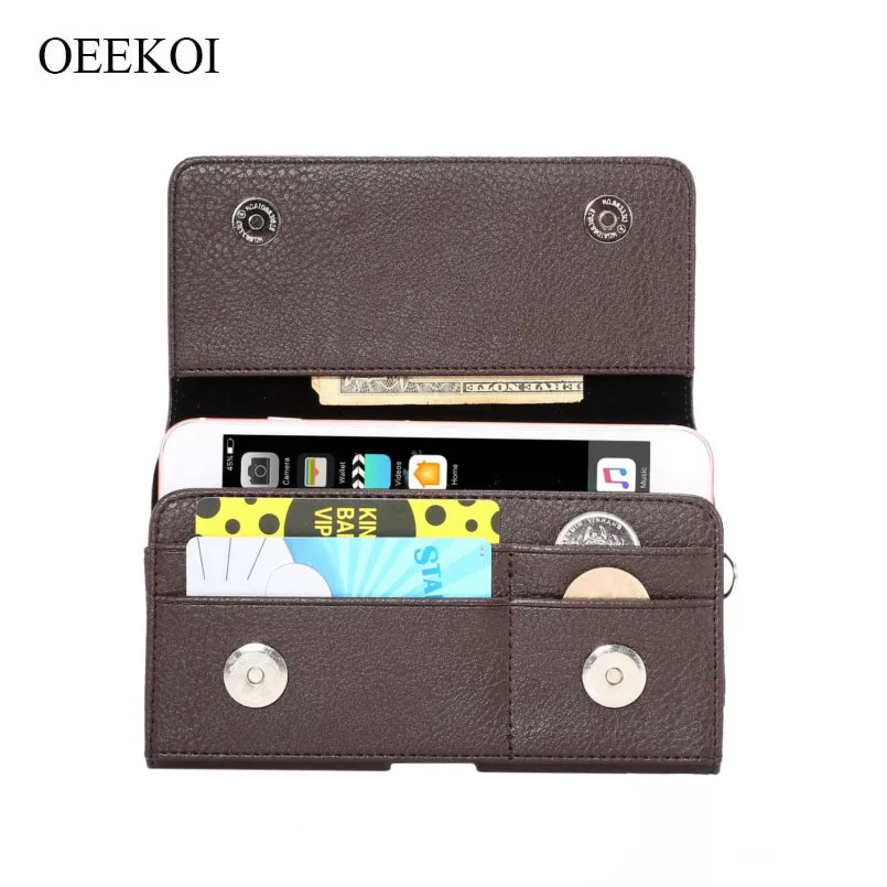 OEEKOI Lichee Pattern Card Slots Holder Pouch Case for Cubot R15/X19/Quest/A5/P20 | Мобильные телефоны и аксессуары