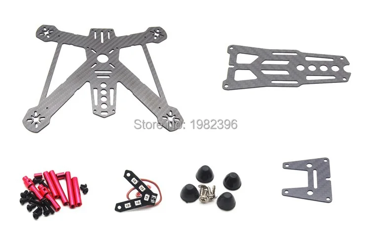 Новое обновление QAV21O R DIY мини-Дрон FPV QAV-210Wcross гоночный Квадрокоптер 210 мм рамка из