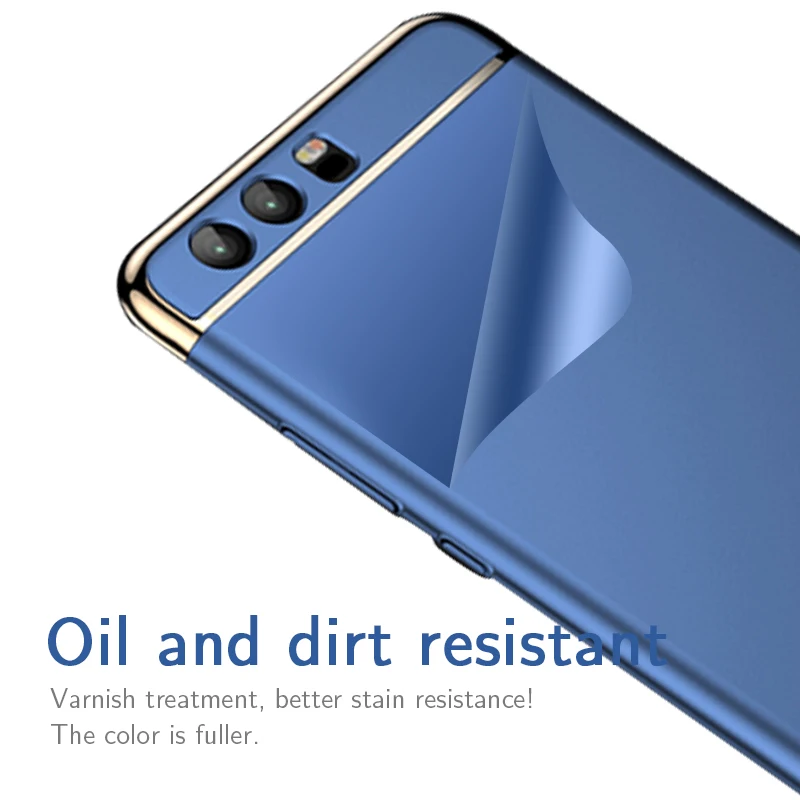Чехол для Huawei P10 P9 P8 Lite роскошный Ультратонкий Жесткий чехол-накладка Mate 9 Матовые