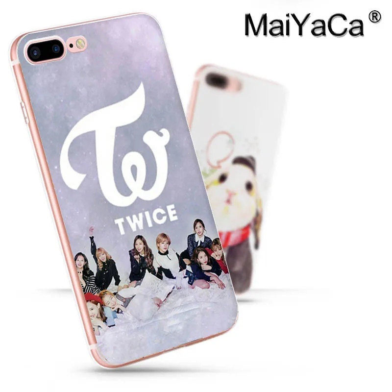 MaiYaCa TWICE Kpop Twice Mina Momo DIY Phone Accessories Case for iPhone 8 7 6 6S Plus X 5 5S SE 11pro case Cover | Мобильные