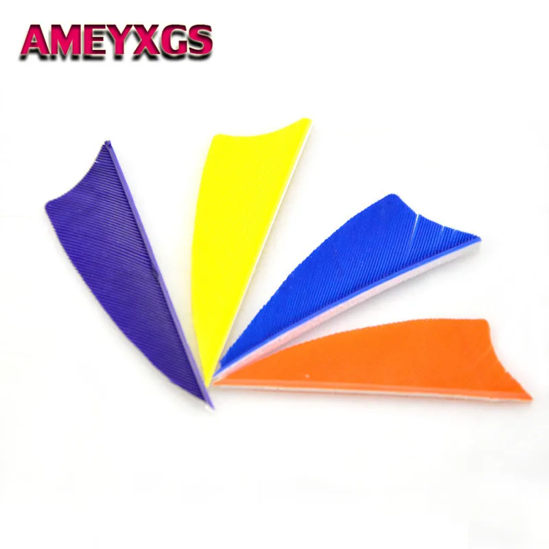

50pcs 2" Archery Arrow Fletches Feather Natural Turkey Fletching Left Wing Shield Vanes DIY Tools Hunting Shooting Accessories