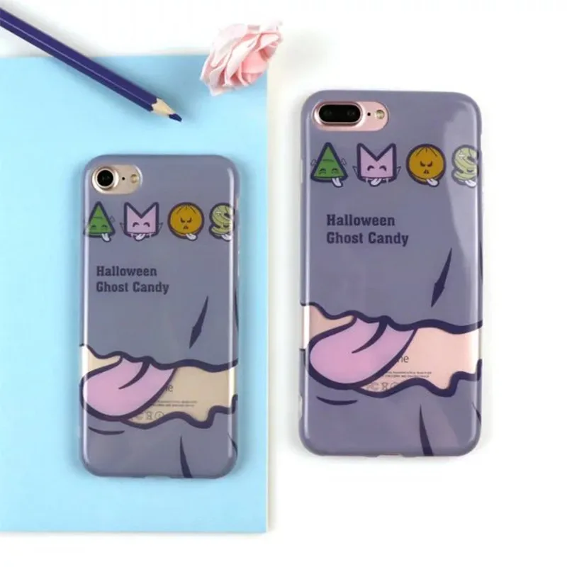 Милый Мультфильм Маленькие Монстры Большой Рот мягкий тпу Случае покрытия для