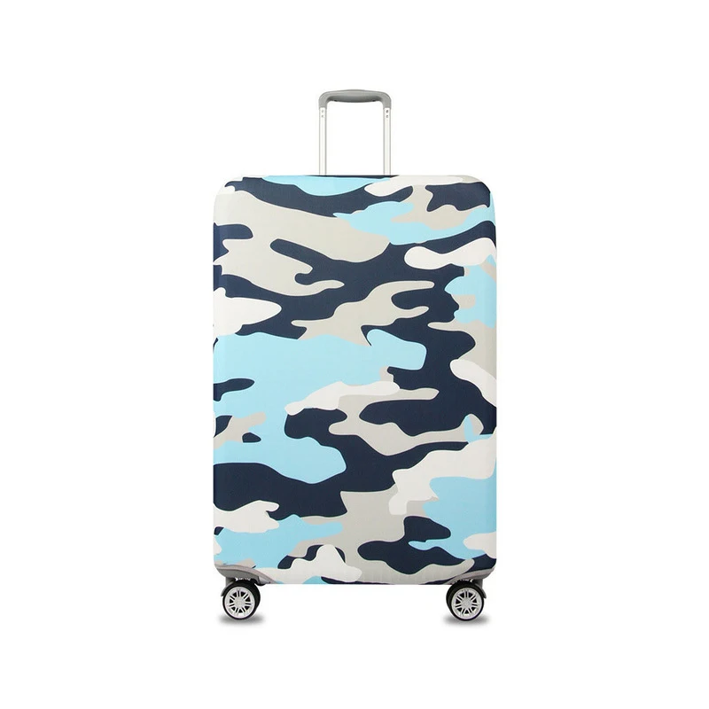 C Luggage Cover SEREQI модный камуфляжный чехол для багажа для 18-32 дюймов, защитный чехол для багажа, пылезащитный чехол, аксессуары для путешествий - Цвет: C Luggage Cover