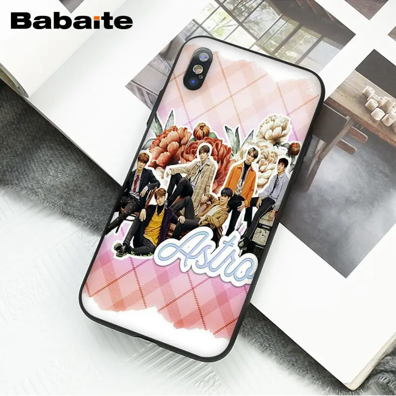 Babaite KPOP ASTRO в форме сердца K POP ТПУ Мягкий силиконовый чехол для задней панели