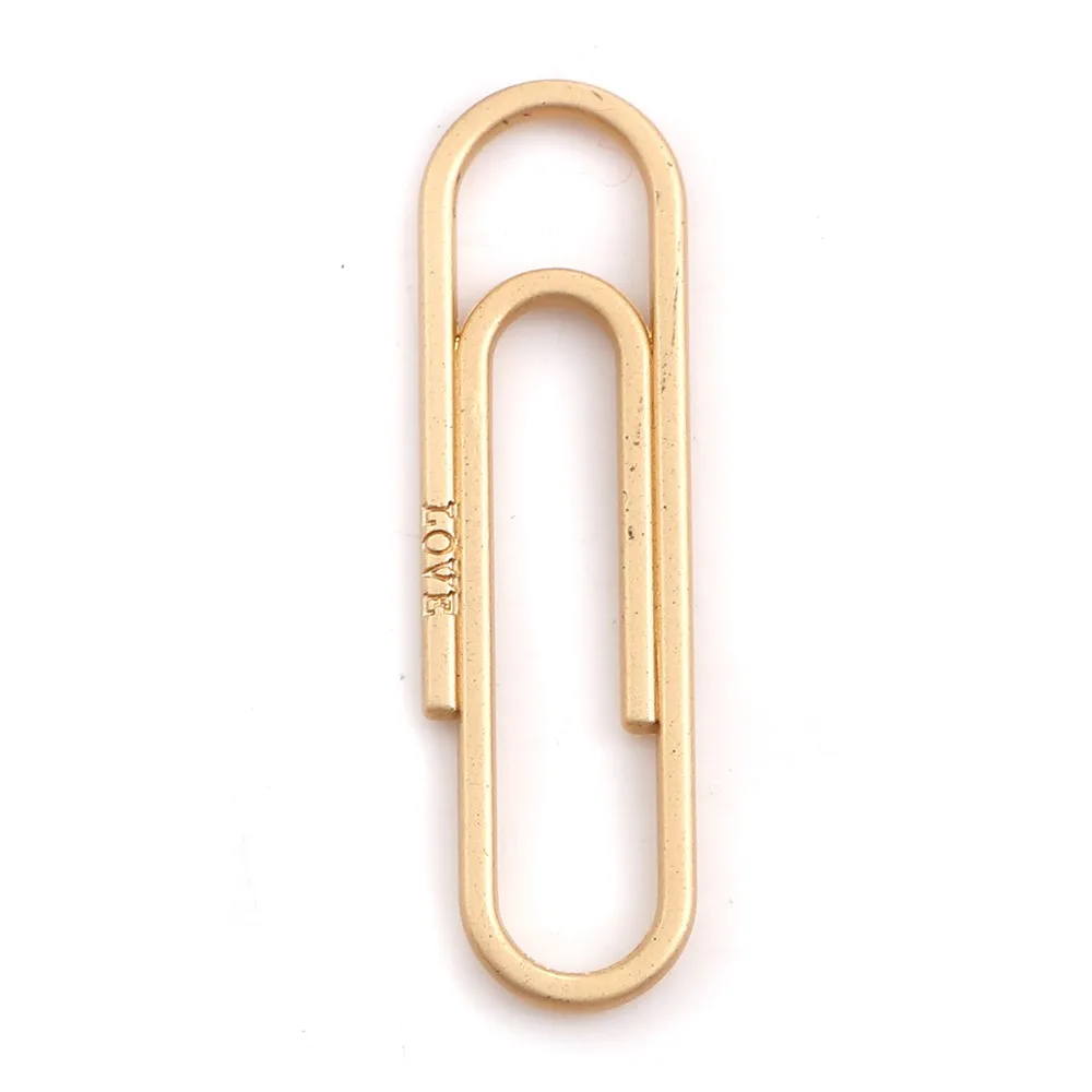 Doreen Box разъемы из цинкового сплава бумажный зажим матовое золото фурнитура для