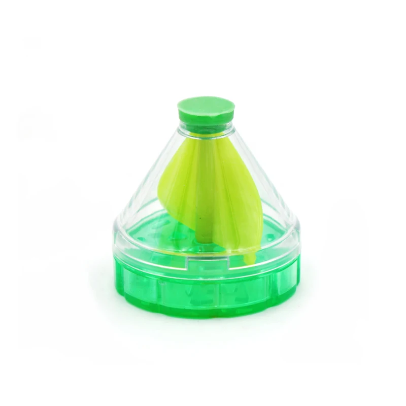 Новая пластиковая портативная мельница для табака 50 мм креативная Воронка