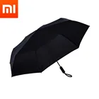 Автоматический зонт Xiaomi Mijia для защиты от солнца и дождя, складной зонт с тремя ветрозащищенными водонепроницаемыми УФ-лампами для мужчин и женщин на лето и зиму