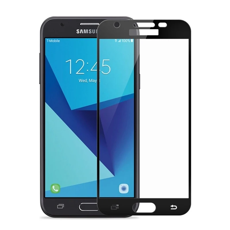 Полноцветное закаленное стекло для Samsung Galaxy J3 J5 J7 2017 года Pro Prime A3 A5 A7 Защитная