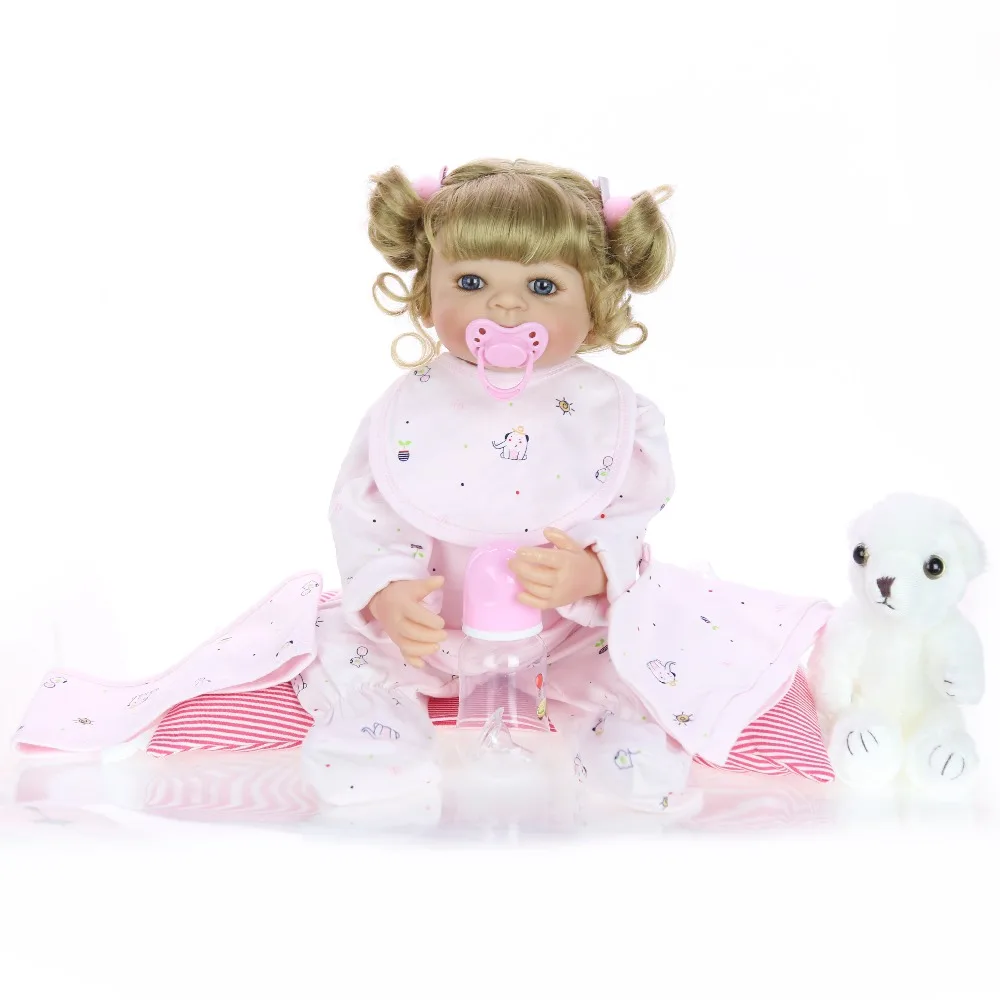 

55 см полностью силиконовая виниловая кукла для новорожденных boneca bebes reborn realista menina, куклы для малышей, подарок для детей, кукла для новорожден...