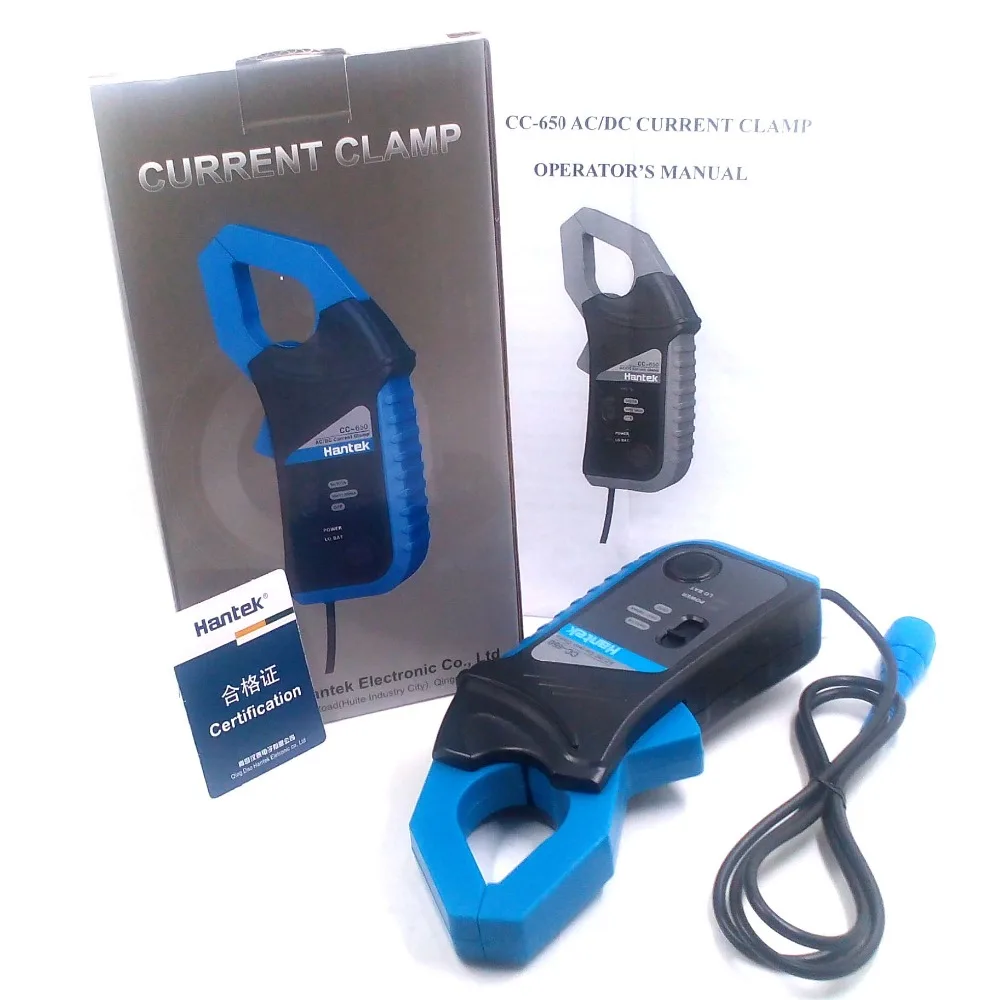 Токоизмерительные клещи Hantek осциллограф разъем BNC|clamp meter|current clampdc current clamp meter |