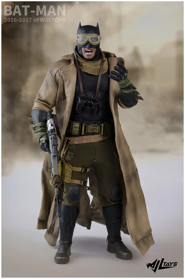 WJL игрушки 1/6 Бэтмен против Супермена кошмар Бэтмен кошмар пустынный костюм для 12 дюймов Фигурка DIY