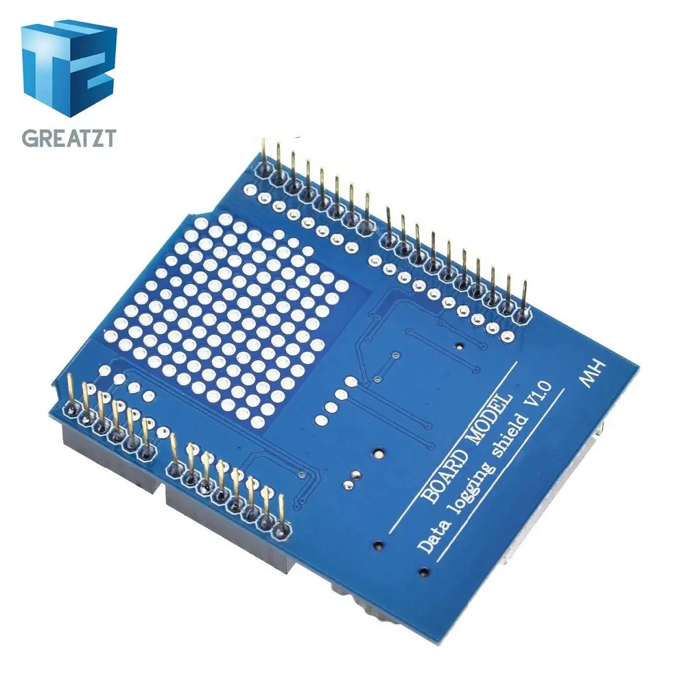 Модуль регистрации данных GREATZT V1.0 для SD карты Arduino UNO|shield for arduino|shield arduino unoshield uno |