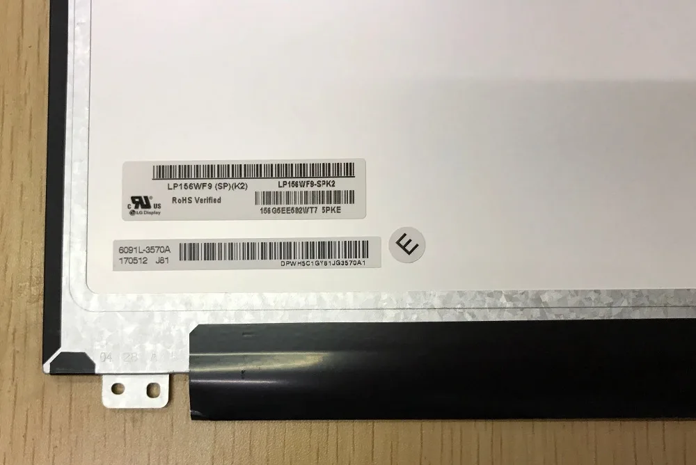 Ips Матрица для 15," LP156WF9-SPK2 PN 5D10M55963 FHD WUXGA 1080 P экран LP156WF9(SP)(K2) lcd светодиодный для LG Display LP156WF9 SP K2