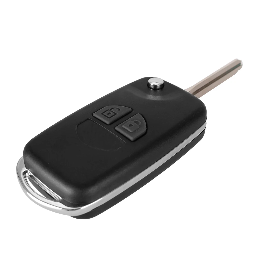 Dandkey 10 шт./лот новый 2 кнопки флип чехол для ключей обновления Suzuki Swift Grand SX4 Liana AERIO