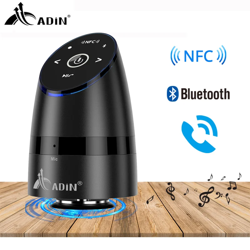 Adin 26 Вт NFC Беспроводной Bluetooth резонансный Вибрационный динамик звук бас вибро