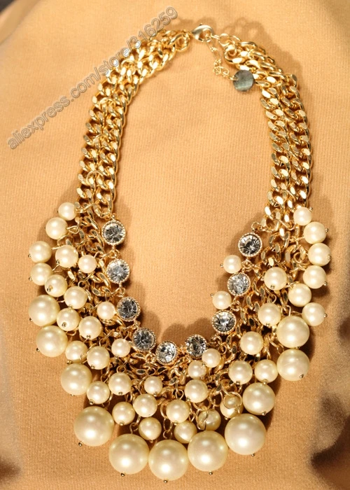 Повседневное модные короткие цепи Multi Слои Цепочки и ожерелья s имитация