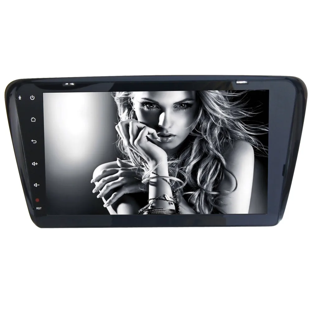 10 1 &quotHD 1024*600 Android 6 0 Автомобильный DVD Радио GPS стерео навигационный плеер для Skoda