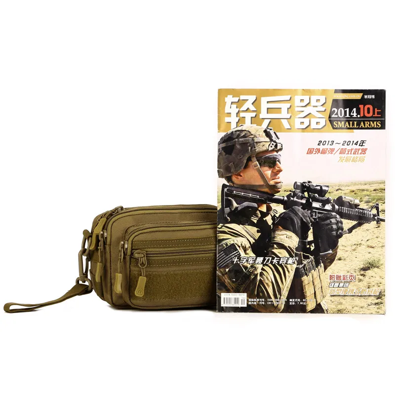 Multipurpose Small Messenger Bag Men Nylon Waterproof Waist Pack Army Fans Camouflage | Багаж и сумки