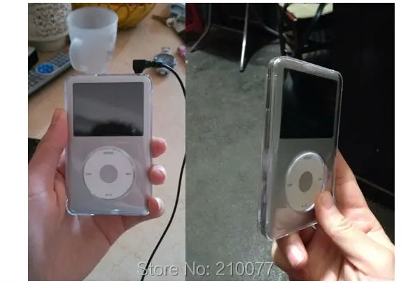 Для iPod Classic 7th Gen 160GB классический 6th 80GB 120GB жесткий кристально чистый чехол