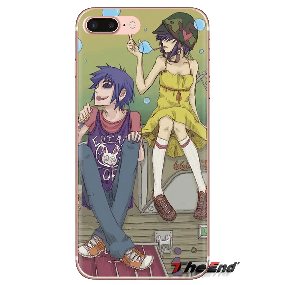 cartoon Demon Days gorillaz boat Silicone Shell Covers For Samsung Galaxy J1 J2 J3 J4 J5 J6 J7 J8 Plus 2018 Prime 2015 2016 2017 |