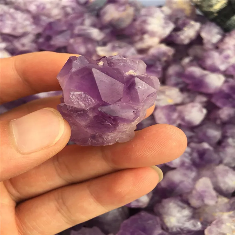 1 kg purple crystal cluster column specimen | Украшения и аксессуары