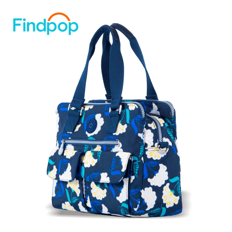 Сумка-тоут Findpop Женская водонепроницаемая нейлоновая с цветочным принтом | Багаж