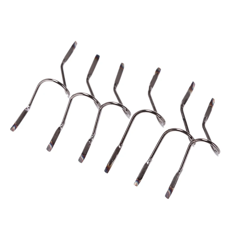 High Quality Fly Rod Guide Set Repair Kit Fishing Building Wrapping 6#/7# Stainless Tip Hook | Спорт и развлечения