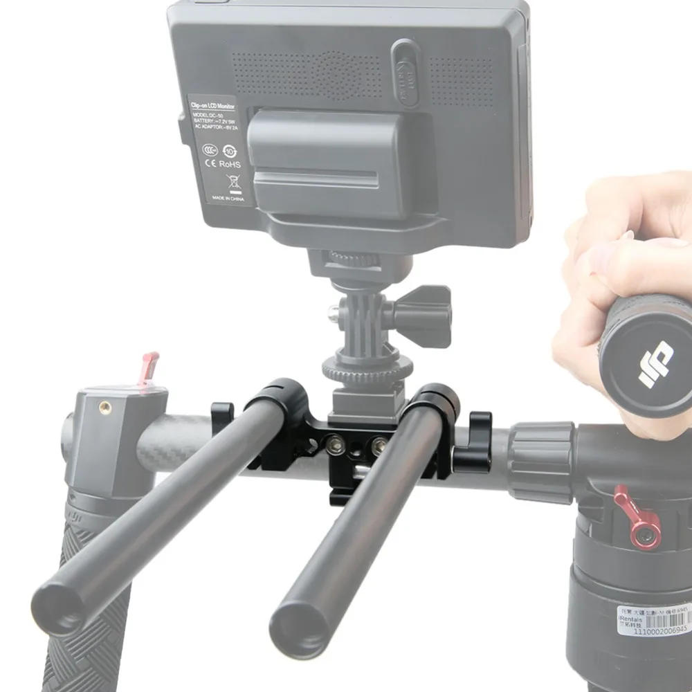 NICEYRIG 25 мм стержень зажим Rig для DJI Ronin M MX Freefly MOVI штативы стабилизатор 15 1/4 &quot3/8&quot