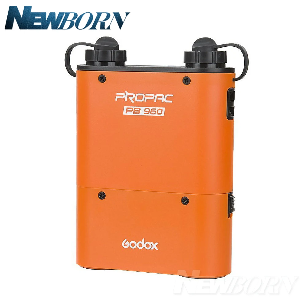 Оранжевый блок питания Godox PB960 аккумулятор 4500 мАч для Nikon canon Yongnuo Sony Metz Flash вспышка