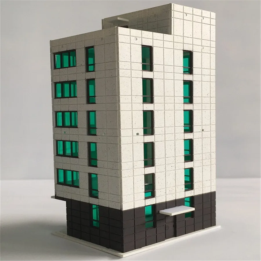 2 шт./лот архитектурная модель n scale building для компоновки поезда n|Наборы сборки