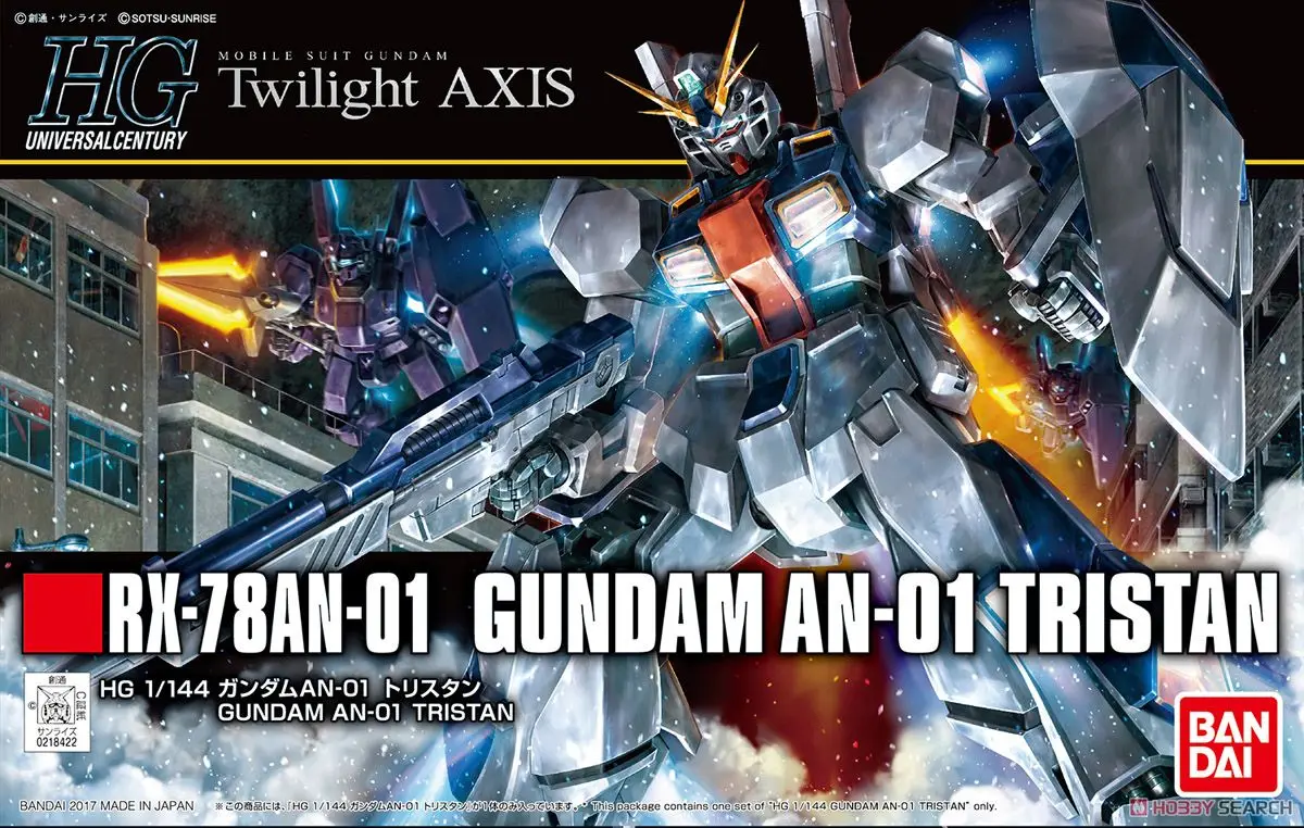 Bandai Gundam 18422 HGUC 205 1/144 AN 01 Тристан мобильный костюм сборные модели наборы экшн