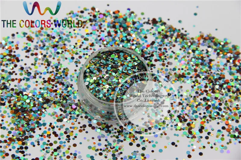 RL12 128 Mix голографические Лазерные Цвета точечные фигуры глиттер для ногтевого