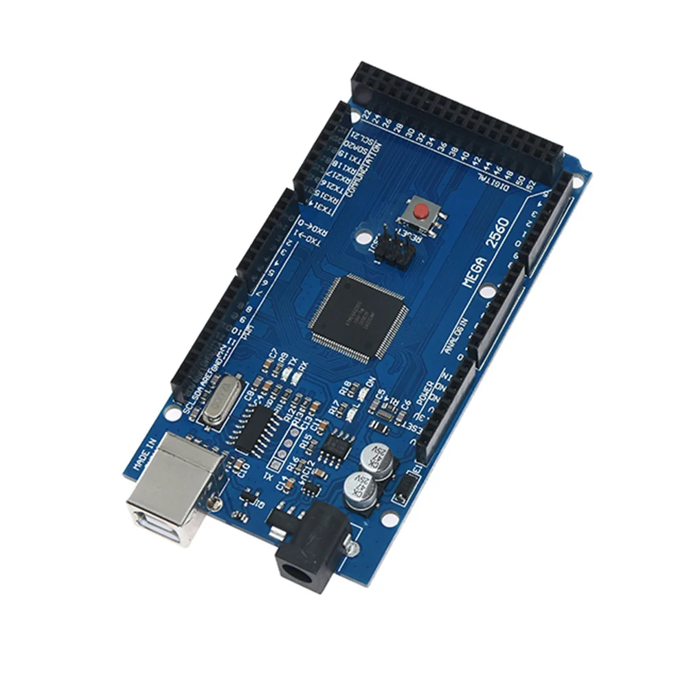 CH340G Usongshine для Arduino MEGA 2560 R3 AT Mega2560 R3 REV3 ATmega2560-16AU CH340G плата на usb-кабеле совместима с Arduino 2560 R3 - Цвет: CH340G