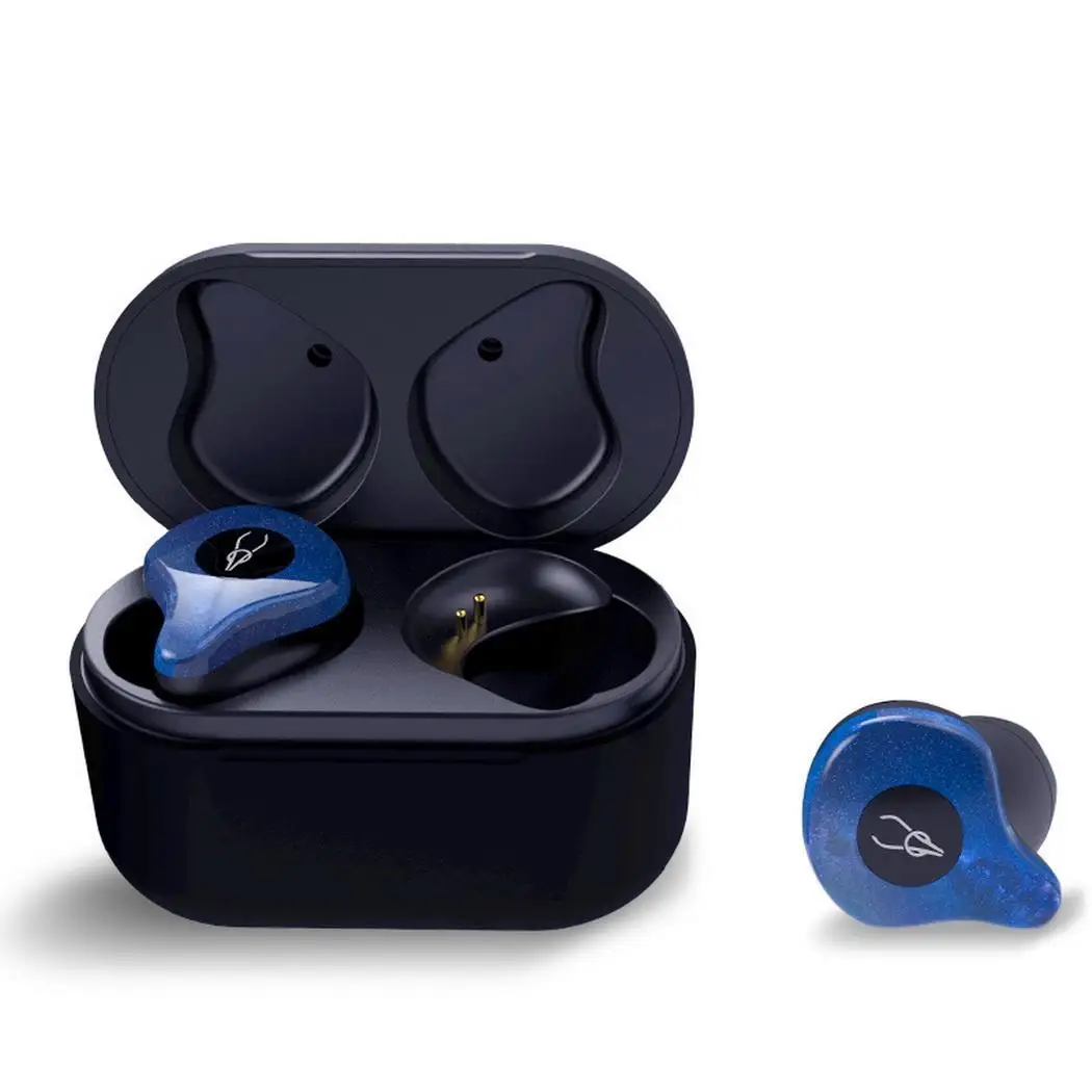 Беспроводные Bluetooth наушники Беспроводная зарядка коробка в ухо стерео для IOS