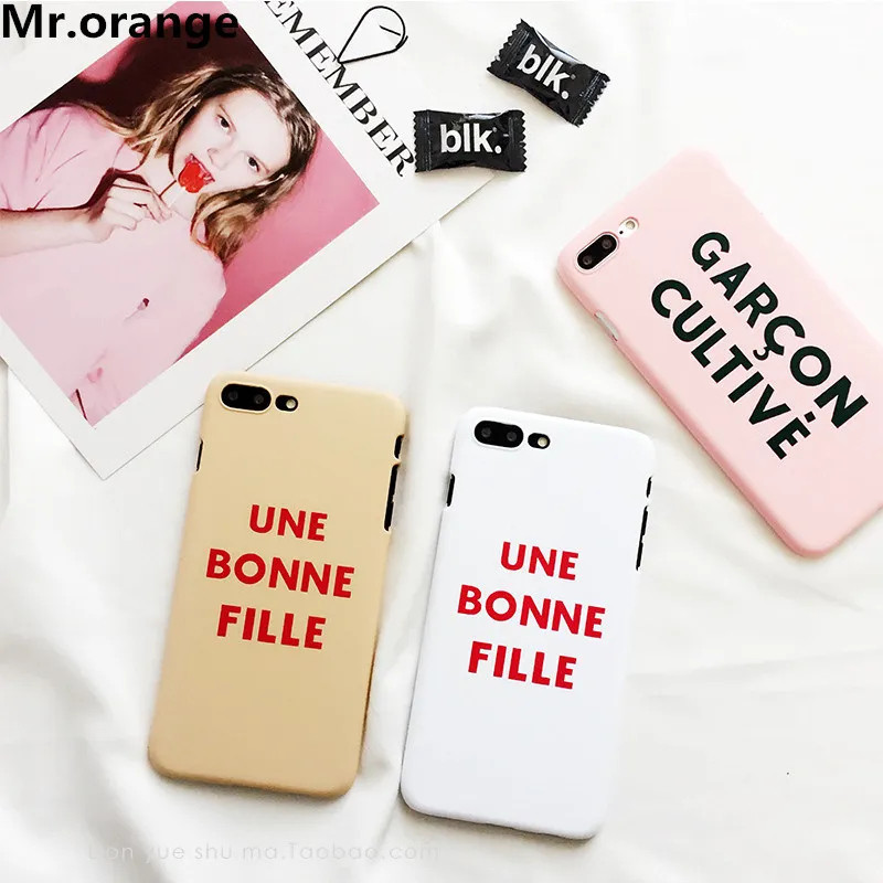 Мода мультфильм матовый чехол для iPhone 7 Чехол 6 S плюс Телефонные Чехлы жесткий