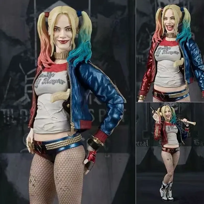 16 см Shf отряд самоубийц Харли Квинн Джокер фигма шарнирные экшн Фигурки игрушки