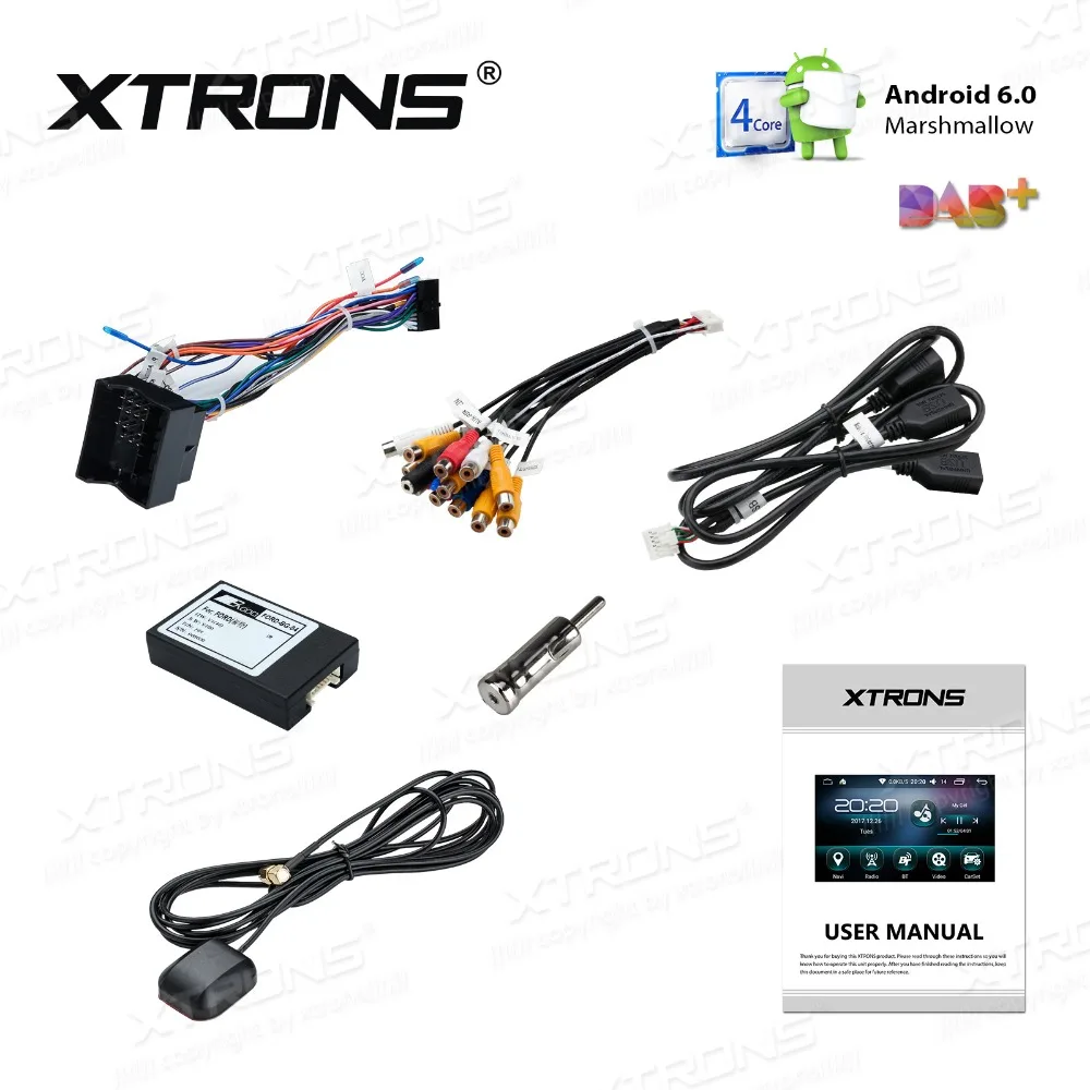 XTRONS 7 &quotAndroid видео автомобильное радио DVD плеер головное устройство стерео gps