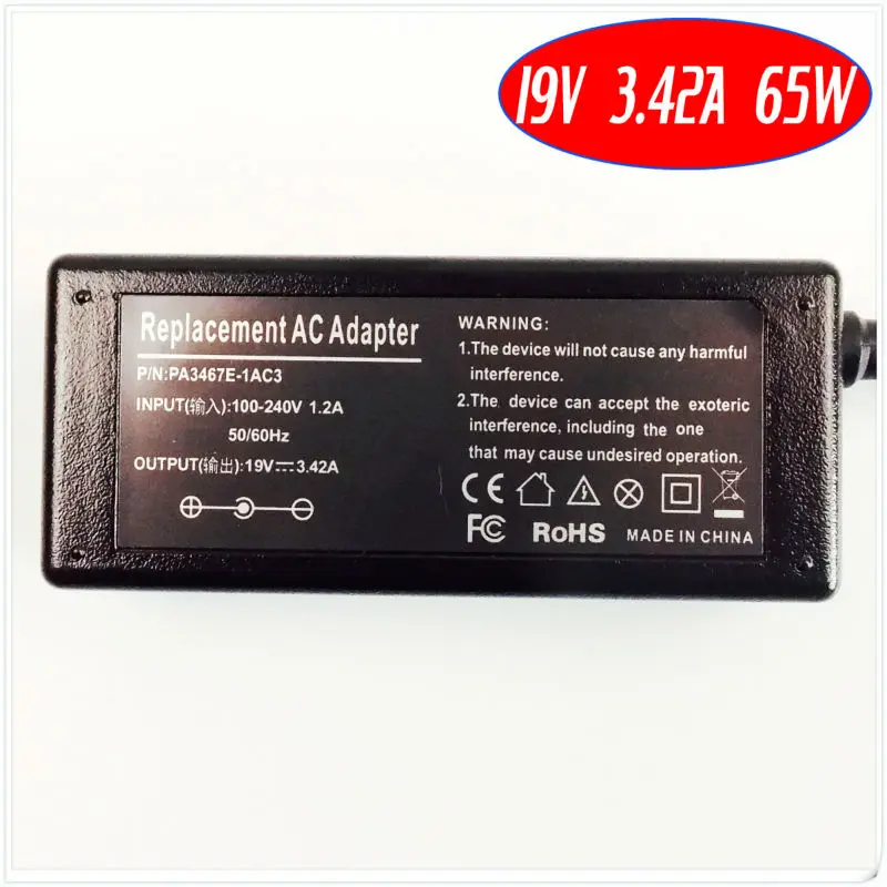 Зарядное устройство для ноутбука ASUS A8H A8He F3Jv F5M F5N F5R F5RL F6E F9E адаптер переменного