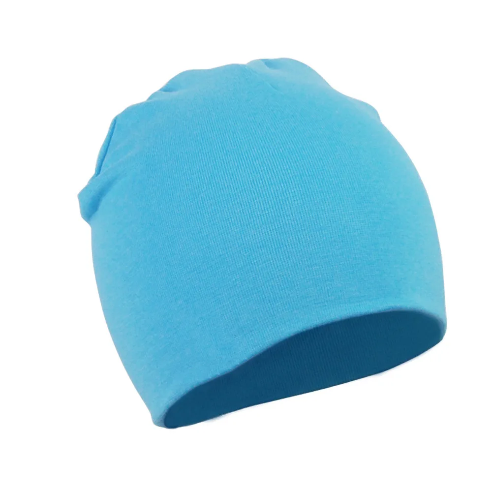 lake blue hat 21 цвет; Новинка; хлопковый шарф для малышей; Детский шарф для мальчиков; шейный платок; сезон осень-зима; воротники; шарф для маленьких девочек; аксессуары - Цвет: lake blue hat