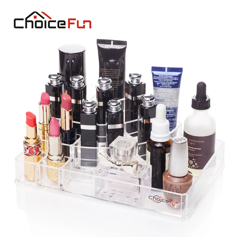 Выбор Забавный роскошный большой ящик для хранения косметики прозрачный съемный