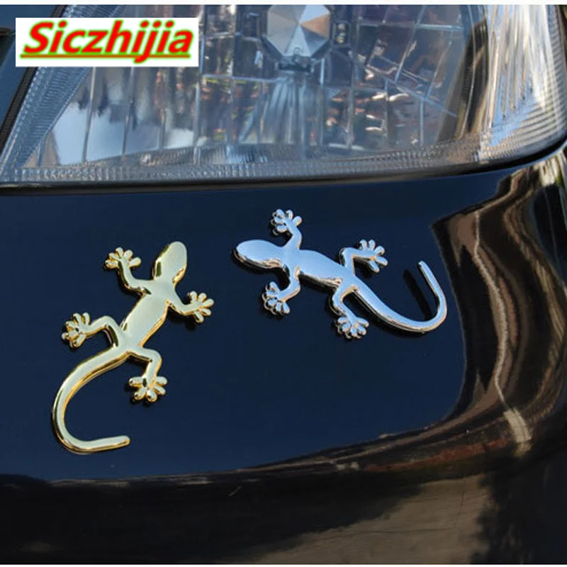 3d значок Gecko для автомобилей и мотоциклов с логотипом Ford Focus Fusion эскорт Kuga Ecosport Fiesta